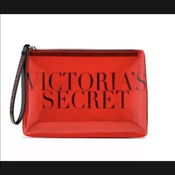 Victoria's Secret
Red See-thru Cosmetic Bag - Picture 1 of 10
